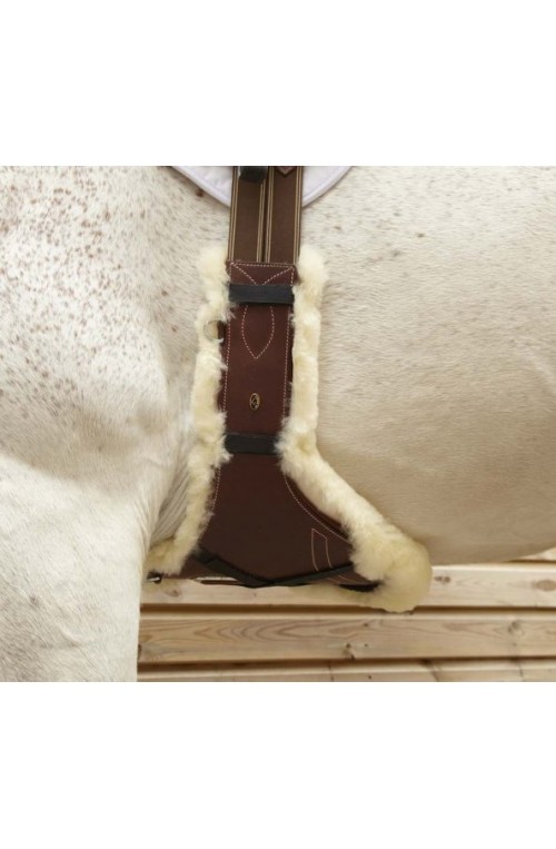 Protege bavette mouton lemieux pour chevaux