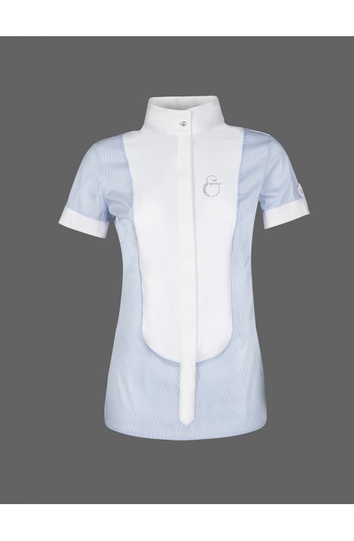 Chemise equiline opaline bleu ciel/36