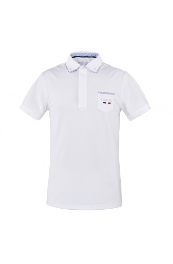 Polo kingsland wadley blanc/s