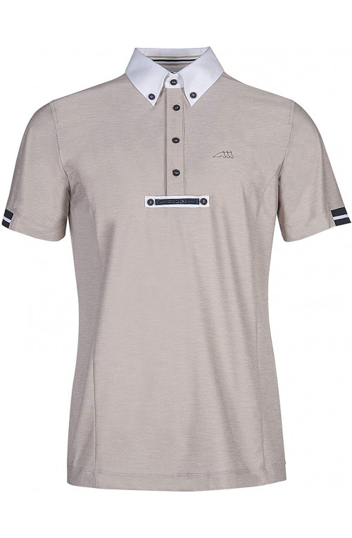 Polo Equiline Vick Homme Beige