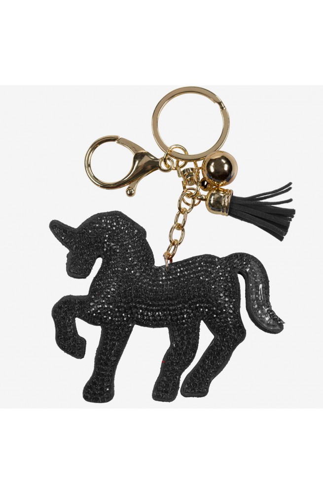 Porte clé horze argent