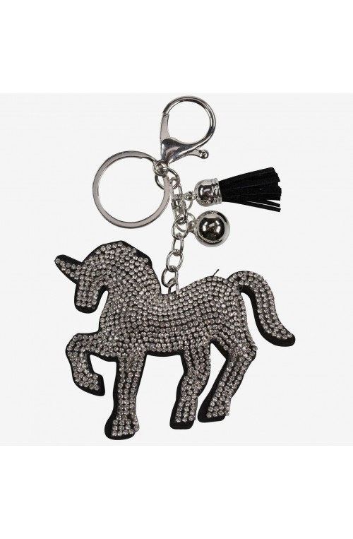 Porte clé horze argent