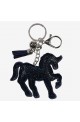 Porte clé horze argent