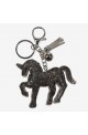 Porte clé horze argent