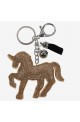 Porte clé horze argent
