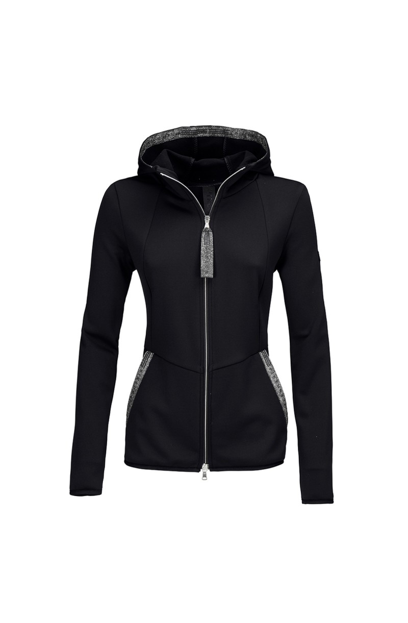  Sweat Pikeur  Kalila Noir Pikeur  Equipement quitation 