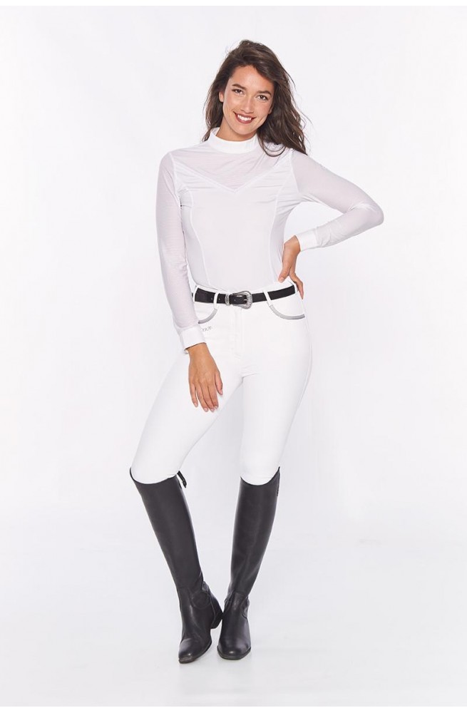 Polo harcour casall blanc/s