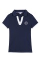 Polo femme harcour cannes bleu/xs