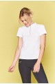 Polo harcour femme hobart blanc/s