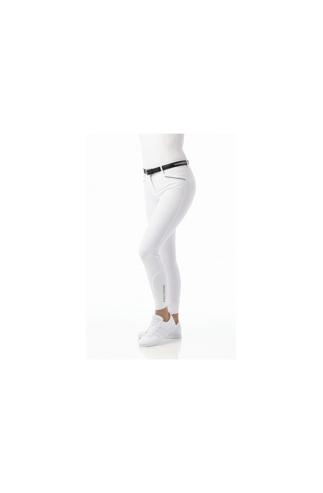 Pantalon equitheme gizel blanc/34f