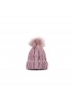 Bonnet pikeur bobble vieux rose/unique