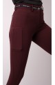 Pantalon montar mila bordeaux/36