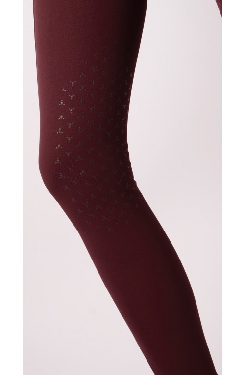 Pantalon montar mila bordeaux/36