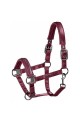 Licol eskadron satin classic bordeaux/cob