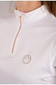 Polo montar everly blanc/xs