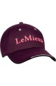 Casquette lemieux  aubergine/unique