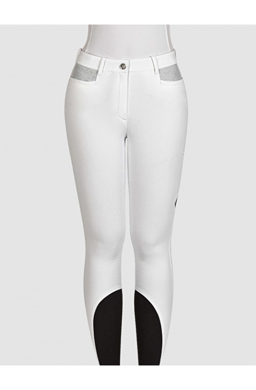 Pantalon equiline gavirek blanc/34