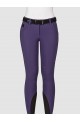 Pantalon equiline ginocchio violet/34