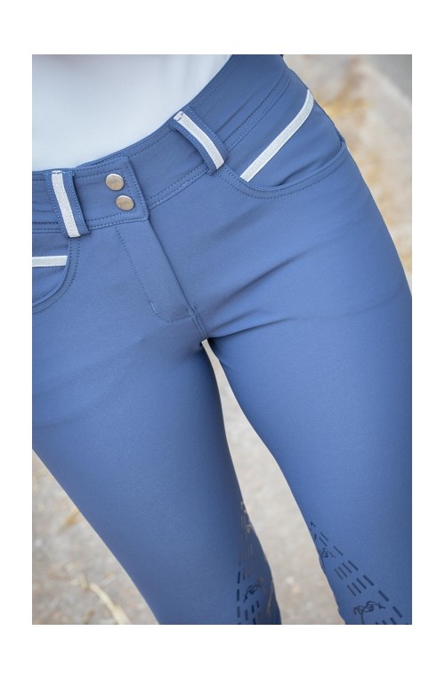 Pantalon push up penelope bleu dauphin/38