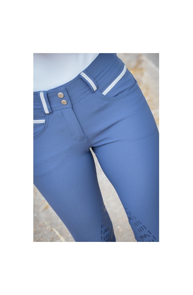 Pantalon push up penelope bleu dauphin/38