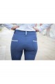 Pantalon push up penelope bleu dauphin/38