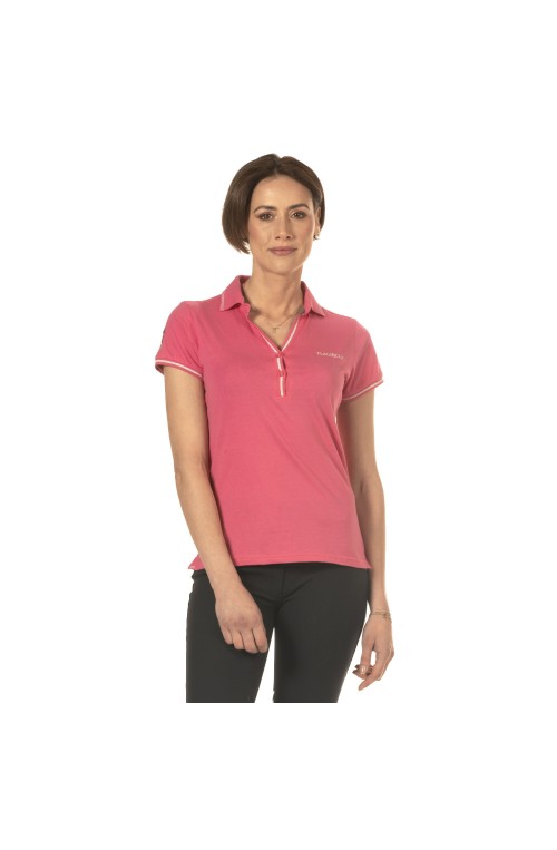 Polo dame rosa f&c fushia/xs