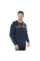 Sweat zippé homme perico marine/s