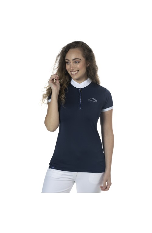 Polo clorinda femme f&c blanc/xs