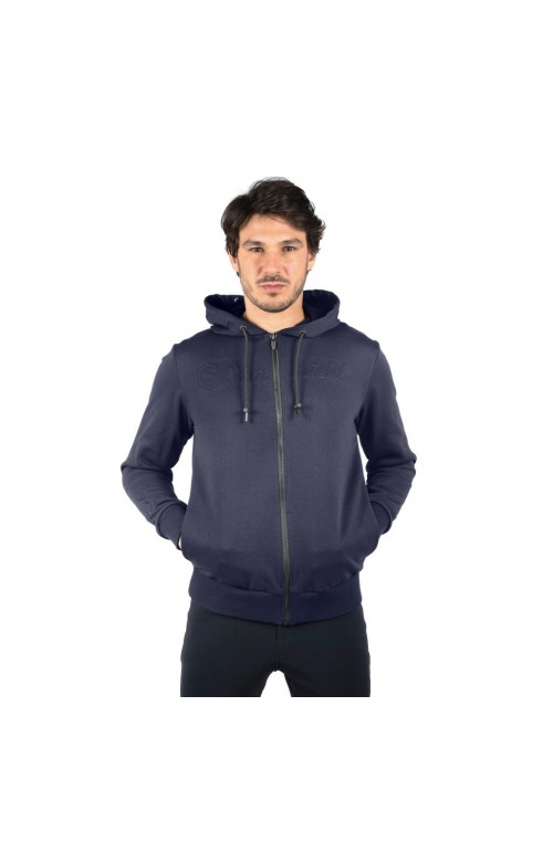 Veste Samshield Homme – Bleu, Taille L – Chaude, Capuche Amovible, Doudoune St Moritz