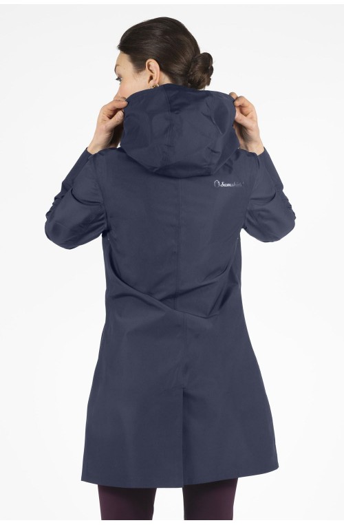 Rain coat samshield delia marine/s