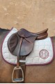 Tapis de selle satty harcour bleu clair/cso