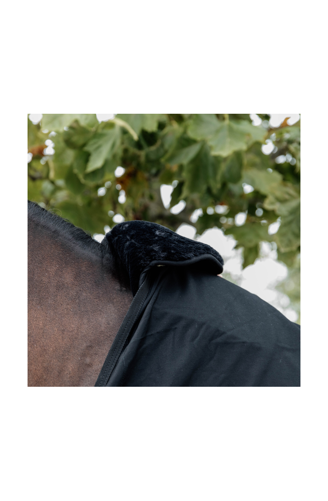 Horse bib protection garrot noir/unique