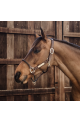 Licol kentucky rope cuir marron/cob
