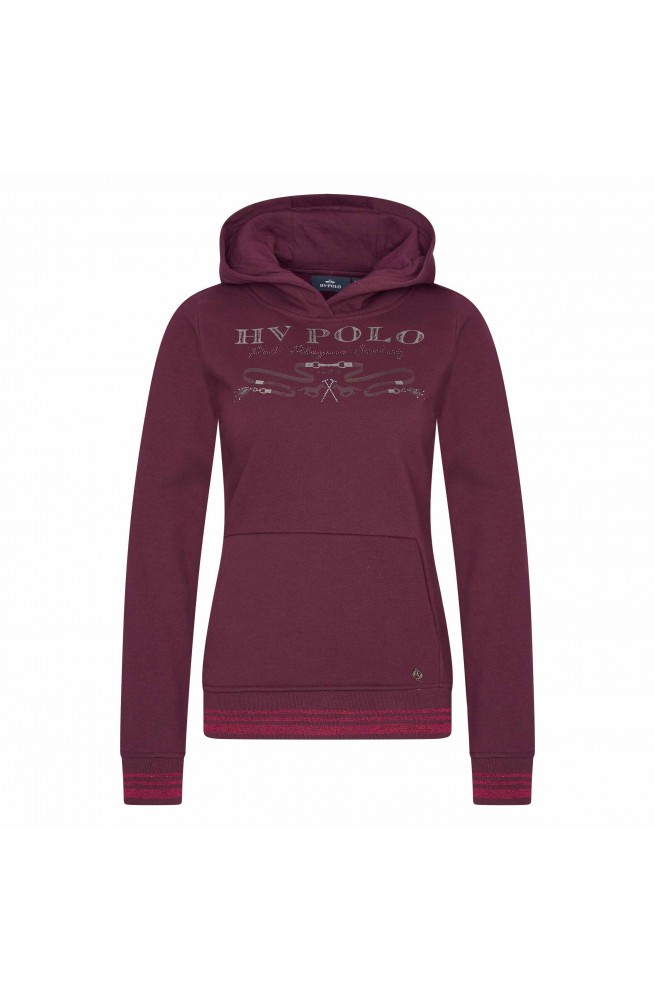 Sweat hv polo ariel prune/xs