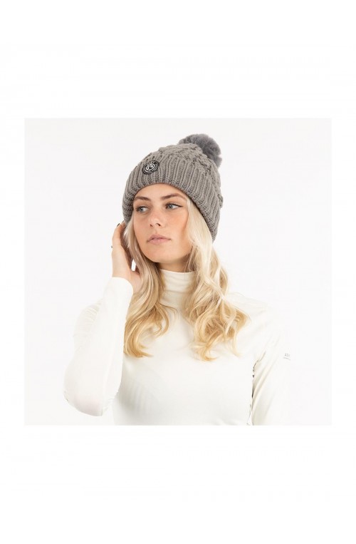 Bonnet anky pompom beanie beige clair/unique