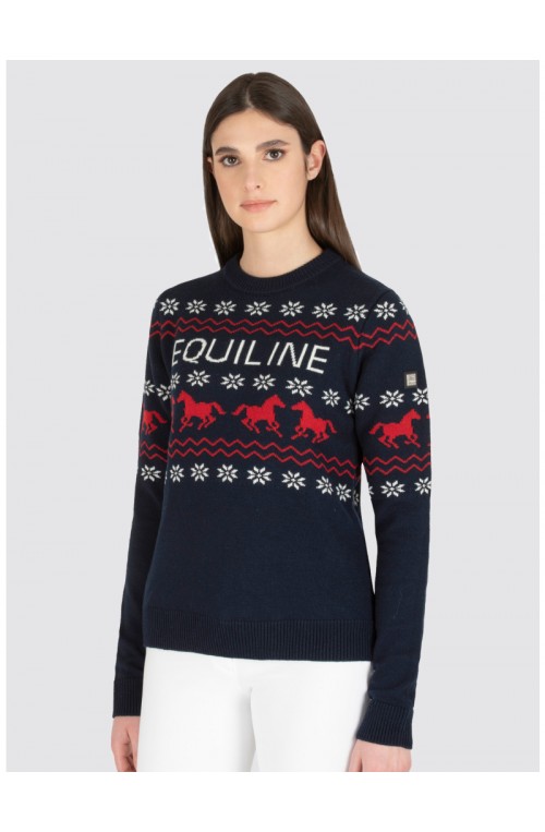 Sweat x-mas equiline marine/s