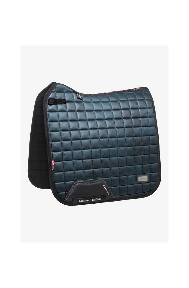 Tapis lemieux rhone  bleu petrole/cso