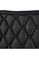 Tapis eskadron  faux leather noir/cso