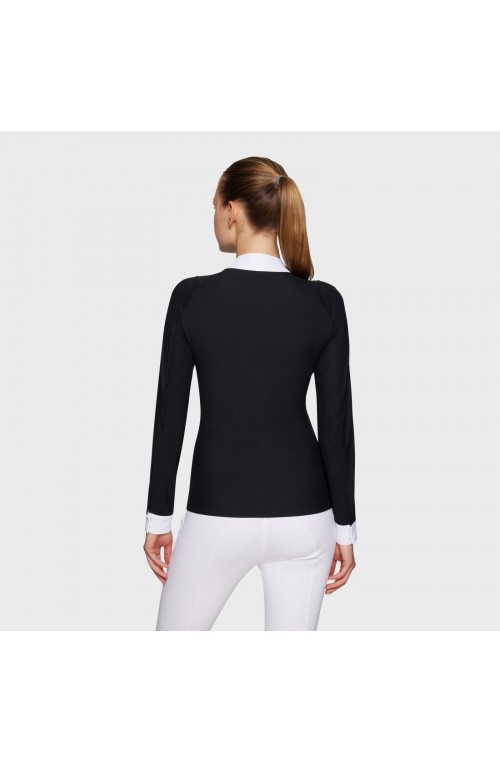 Polo samshield ysee ls noir/xs