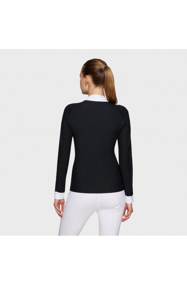 Polo samshield ysee ls noir/xs