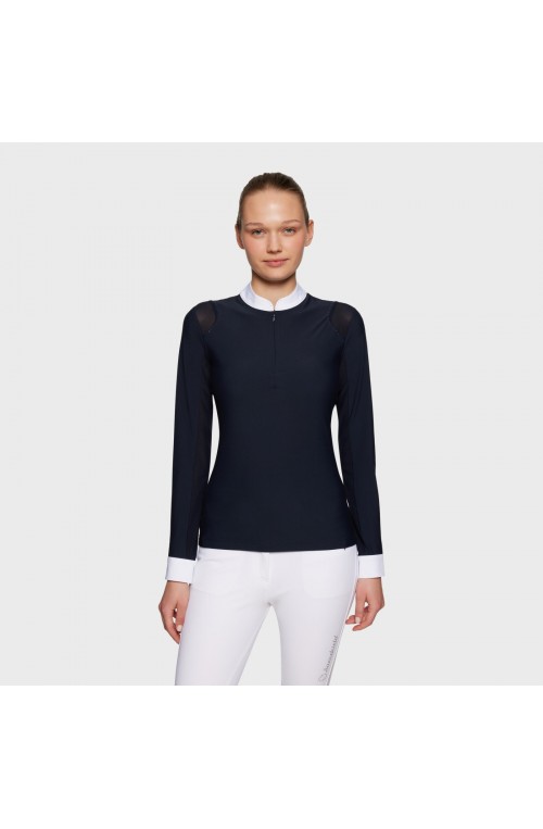Polo samshield ysee ls noir/xs